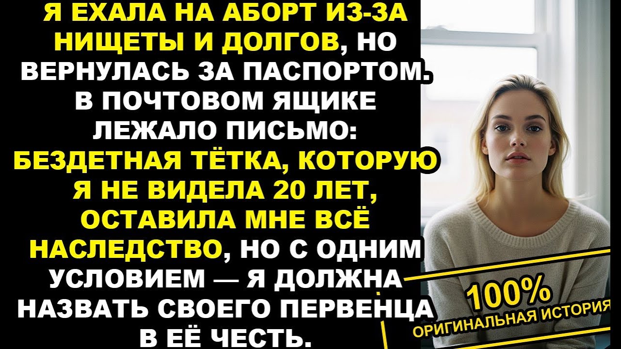 Опаздывая в клинику на аборт, я обнаружила, что оставила документы в дома... История на ночь