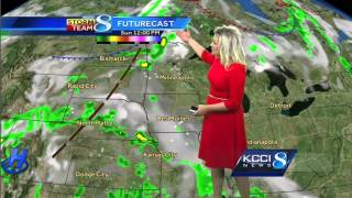 KCCI video weather forecast