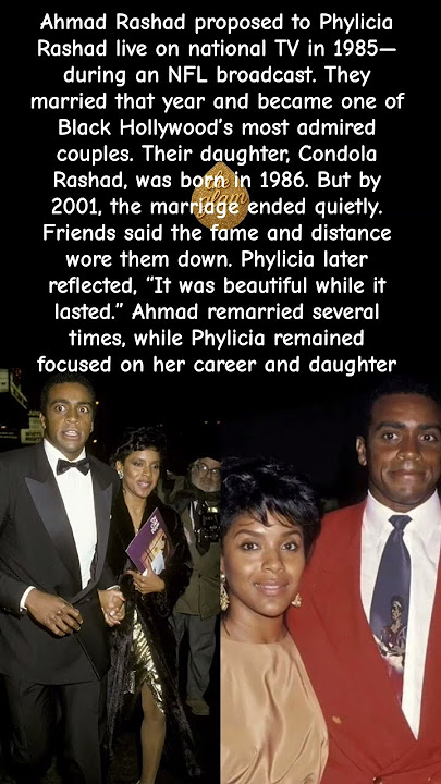 I Don’t Regret It”: Phylicia Rashad on Her Divorce from NFL Legend Ahmad Rashad #viral #shorts