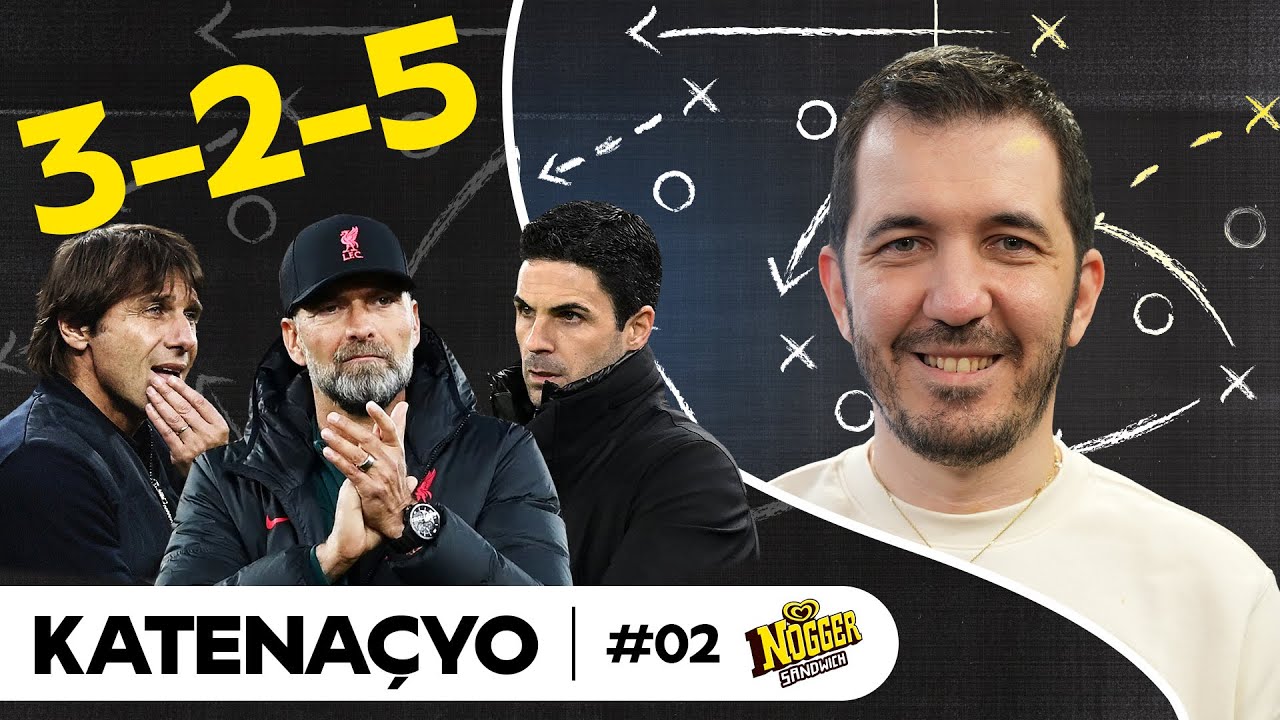 3-2-5 ⚔️ 4-4-2, Diziliş mi Önemli Roller mi?, Liverpool'un Man City'den Farkı Ne? | Katenaçyo #02