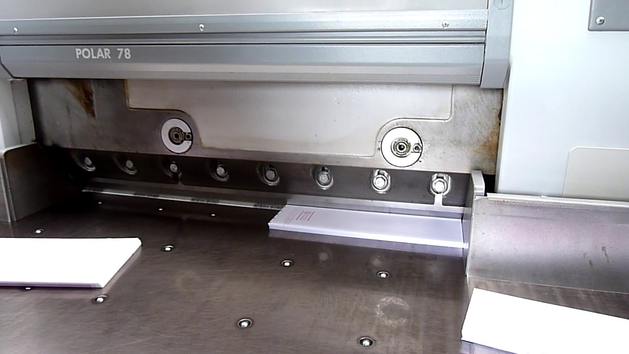 Used Polar 78 E Guillotine for sale from Gab Supplies Ltd