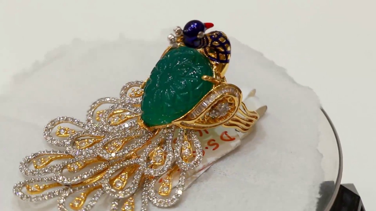 Sree Kumaran | 22K Gold Fancy Peacock Ring Collection for Women's & Girl's