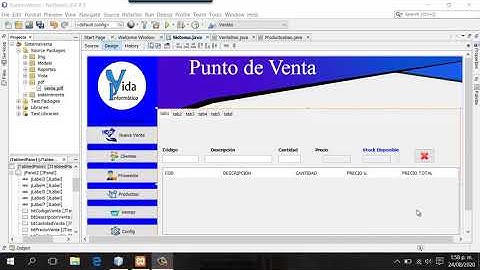 Sistema de venta en Java y MySQL - Generar PDF parte 03