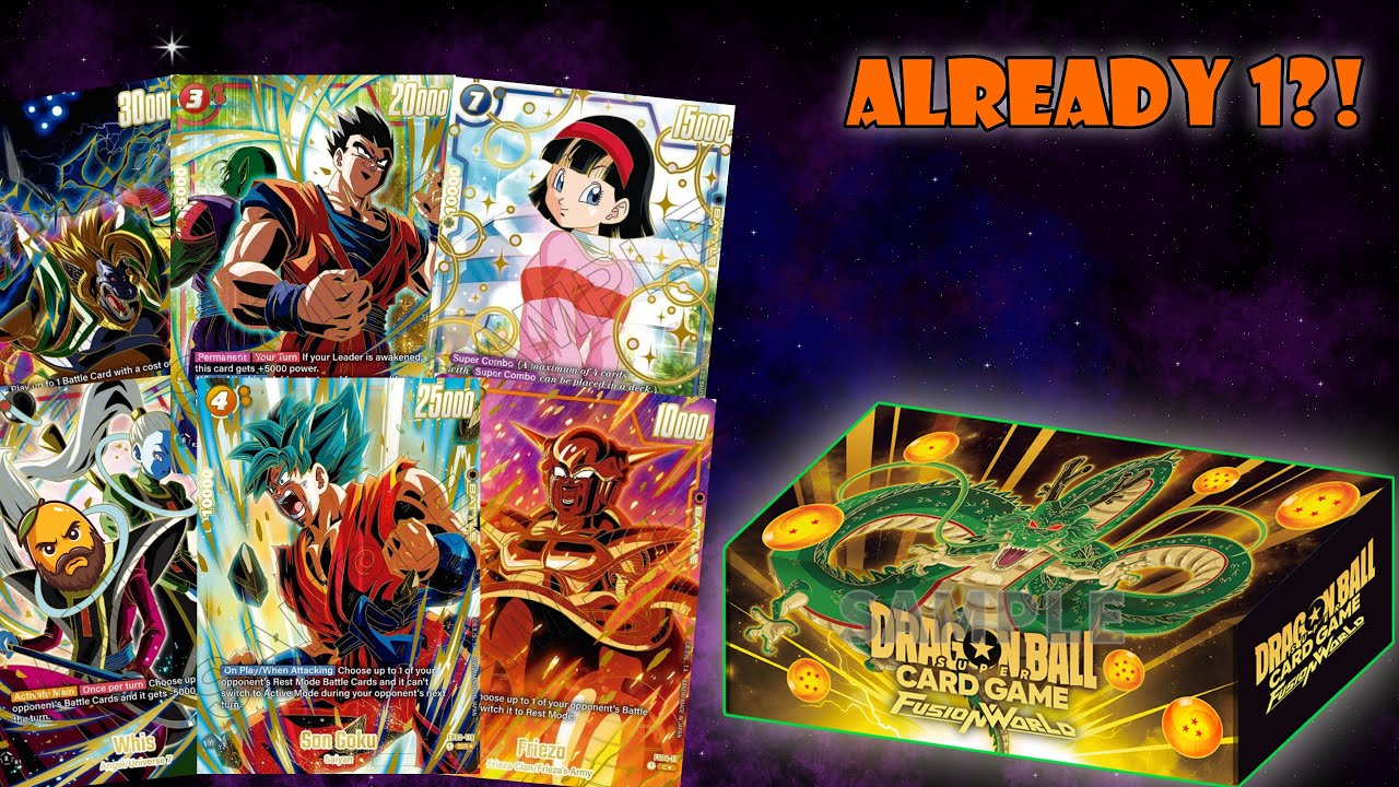 NEW* 1st Anniversary Set! Fusion World Cards Never Looked So Good