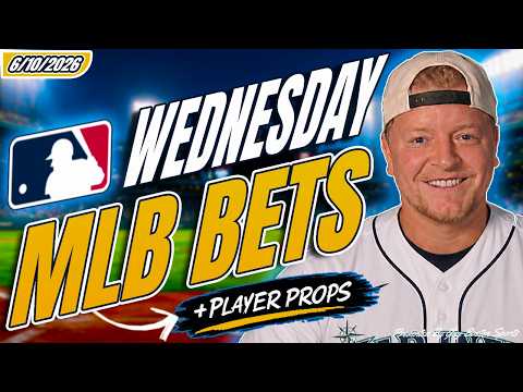 MLB Picks Today 6/10/2026 | MLB Best Bets, Predictions, & Player Props June 10 2026!