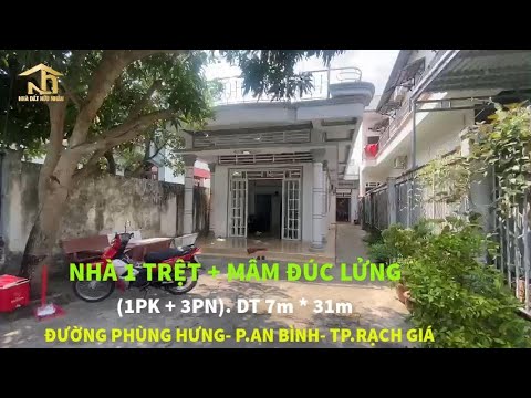 Video Nhà mâm đúc Đường Phùng Hưng, P.An Bình, Tp.Rạch Giá,... - youtube