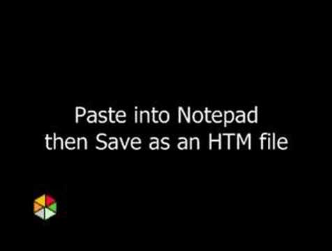 How to Save Your Store HTML to a File