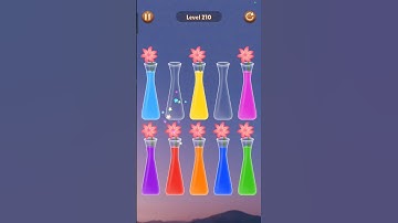 Color water sort  207 #girlavtarr #sortgame