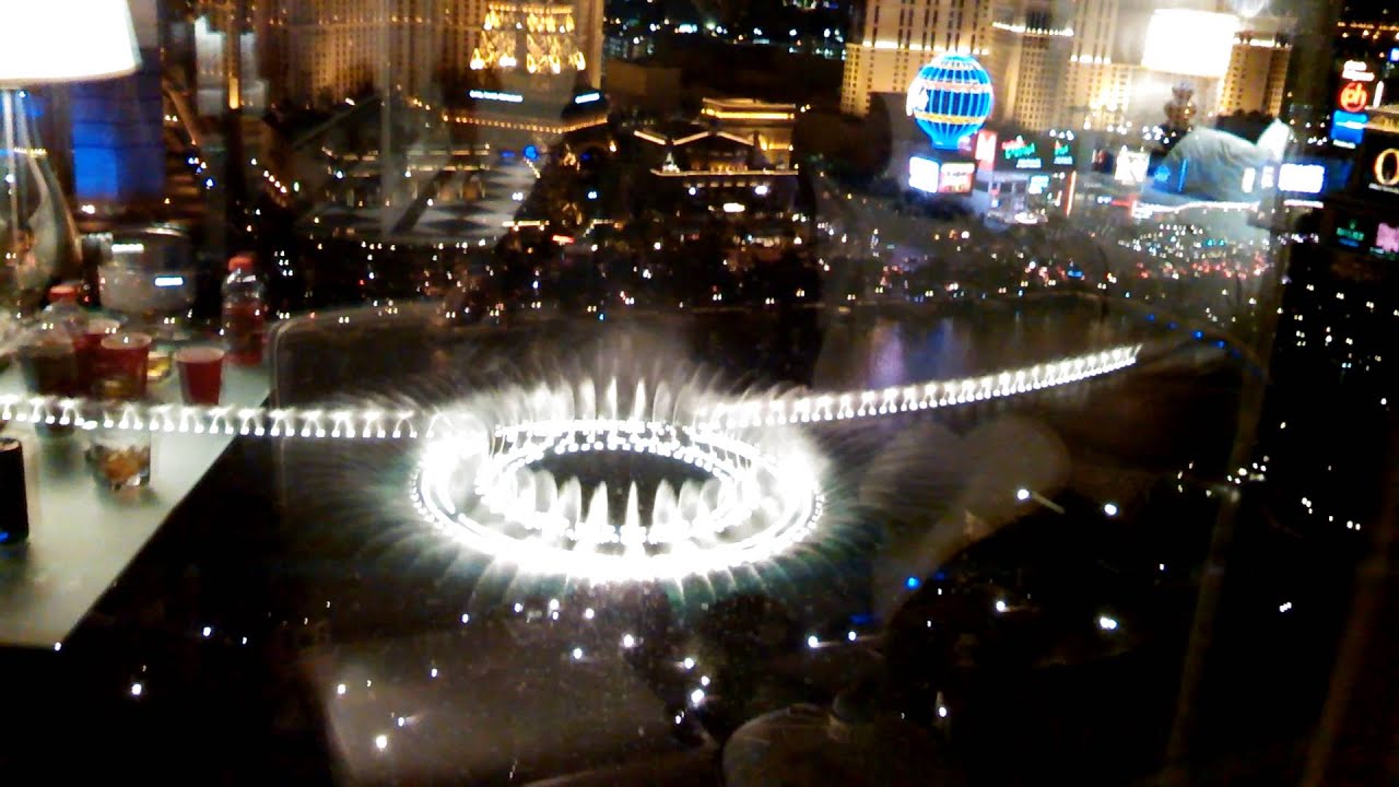 Bellagio fountain view room YouTube