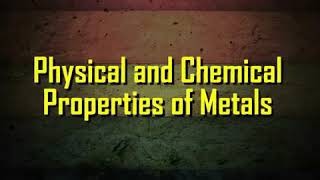 Understanding metals