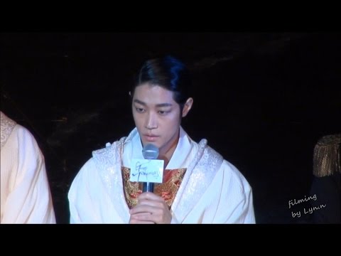 20160922 곤투모로우 프레스콜 포토타임+질의응답 (박영수배우 편집)