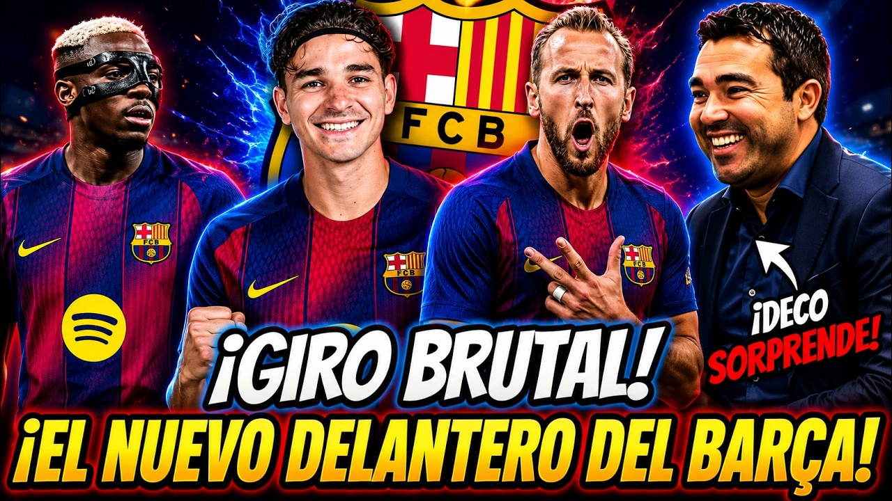 Barça: el delantero elegido por Deco ya divide a todos
