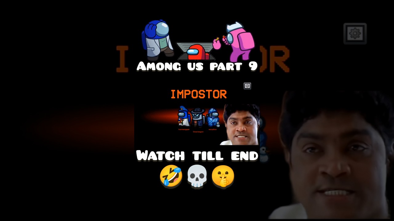 Among us Impostor gameplay 🤣💀🤫 