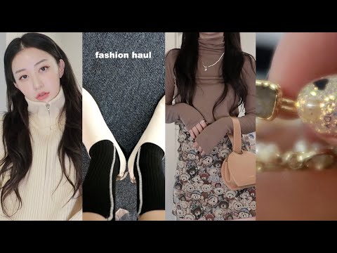 fashion haul 최근에 구매한 <strong>패션</strong> 아이템들 구경해보실래요?🤓 니트, 맨투맨, 빈티지자켓, <strong>신발</strong>, 가방 ・・・allday.ood