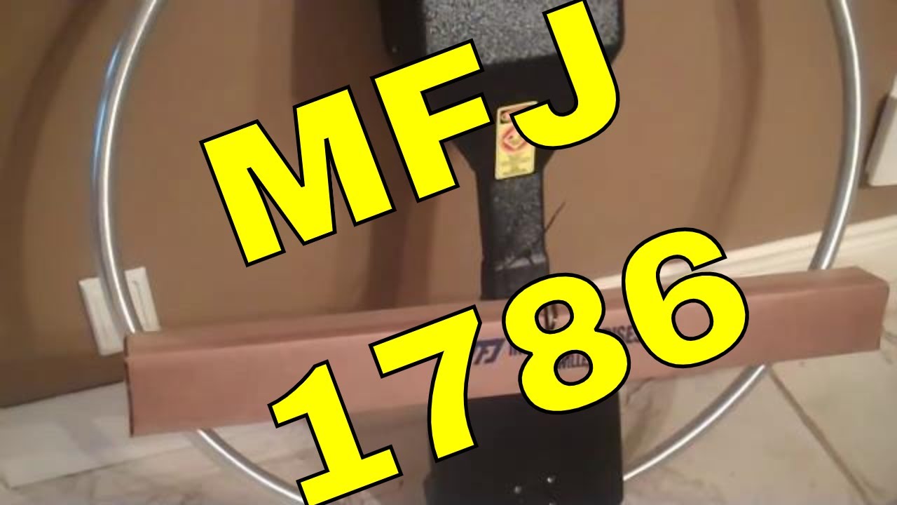 MFJ-1786 Magnetic Loop Antenna Setup (Step-by-Step Guide)