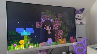 ASMR Minecraft Let’s Play Ep 3 ~ farming, sheep, & storage tent