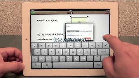 SongBook+ Demostration (English)