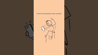 three cartoon facial expression#cartoon #stickman #sorts
