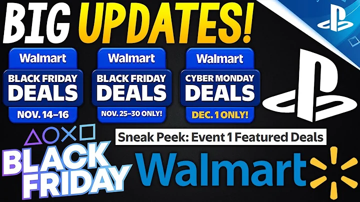BIG New BLACK FRIDAY 2025 Dates Announced and Updates - Sneak Peek Black Friday Deals + More!