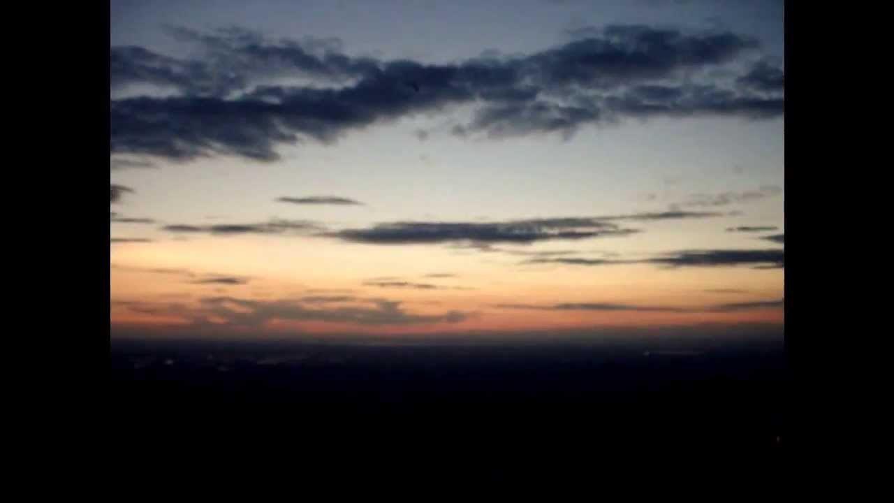 Sky Diving at Sunset