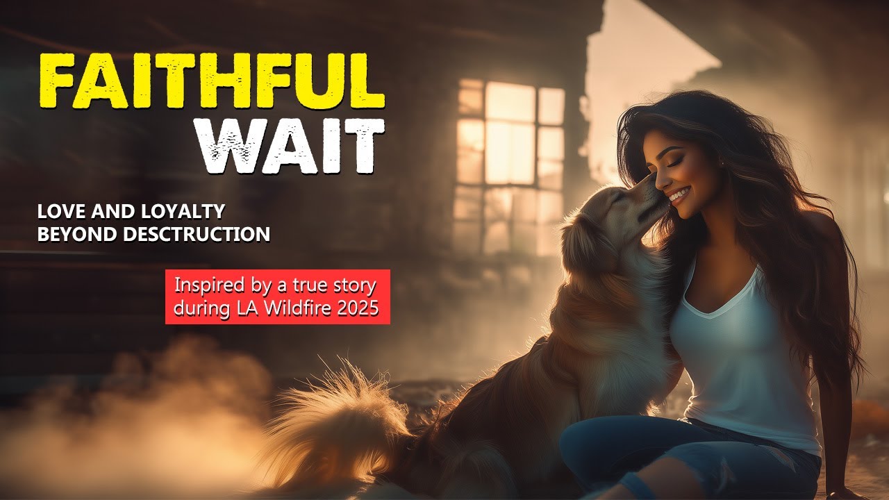 A Dog’s Unbreakable Loyalty: Heartbreaking Story of Survival After LA Wildfire Disaster 2025