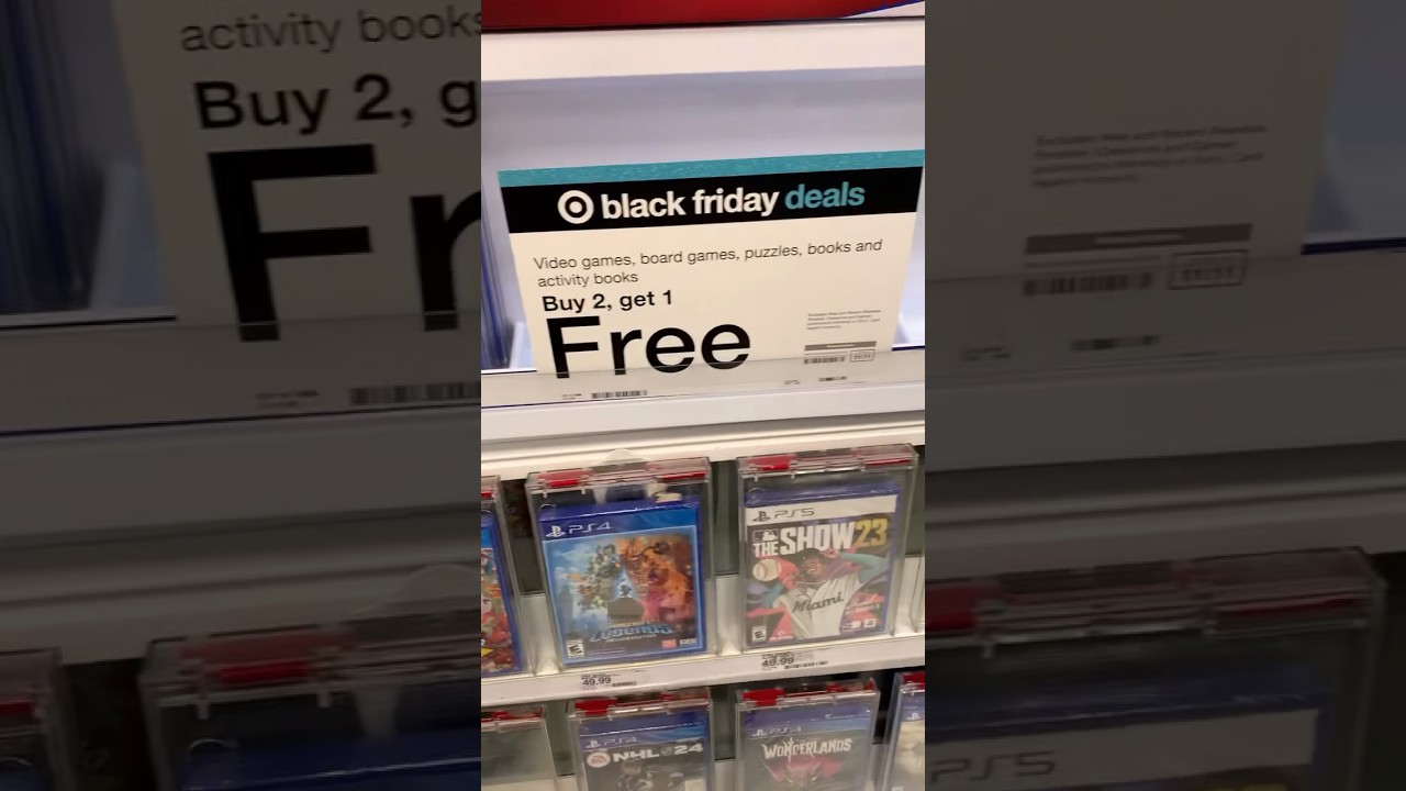 Target Black Friday Deal already?  Buy 2 Get 1 Free 