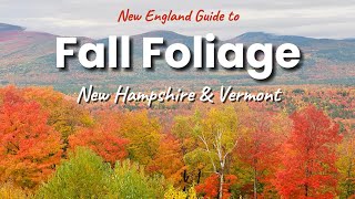New England Fall Colors Road Trip: Kancamagus Highway, Vermont Rt 100 & More 🍁 New England Fall Colors Road Trip Kancamagus Highway Stowe More