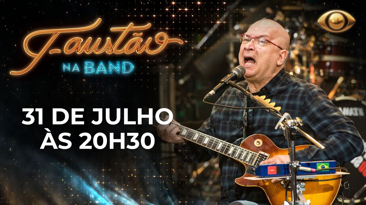 [AO VIVO] FAUSTÃO NA BAND | PARALAMAS DO SUCESSO + ZICO – 31/07/2023