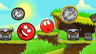 Red Ball 4 Playthrough Volume 1 Sliver Clock Time Attack Only Challenge