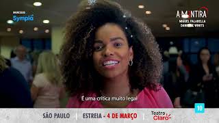 A Mentira - Teatro Claro SP - com Miguel Falabella e Danielle Winits
