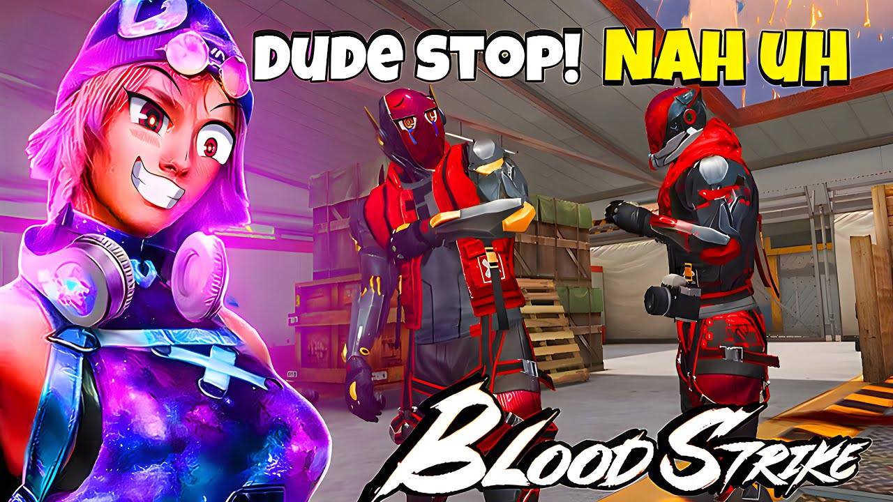 Making Players RAGE QUIT *MET A TIKTOKER*‼️😲 (Bloodstrike)