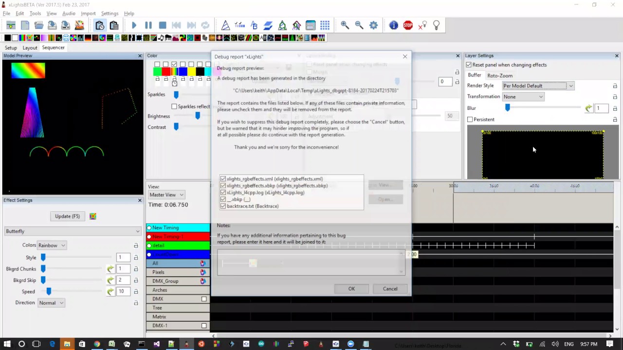 xLIghts Feature Update 2016.56 2017.05 YouTube