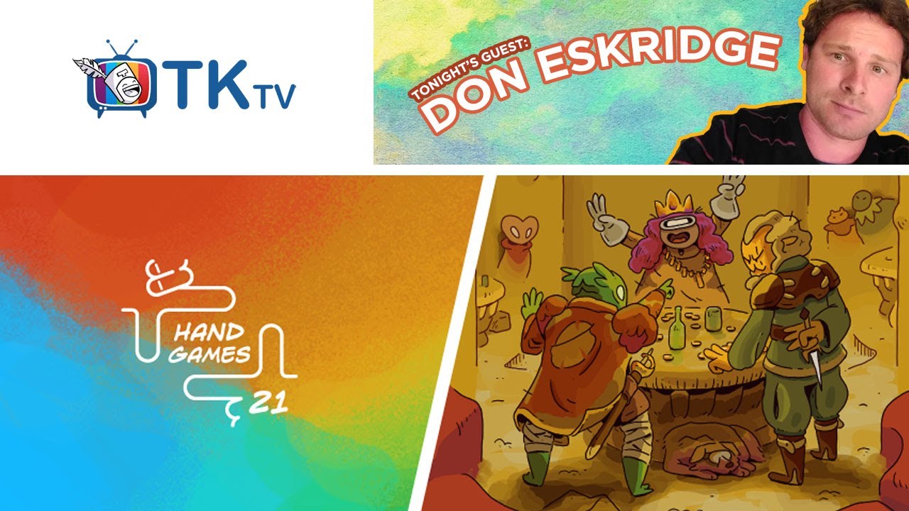 Don Eskridge teaches you some Hand Games | HAND GAMES 21 with the TKcrew | TKtv ep.13