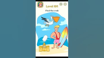 Dop 2 level 124 || Find the crab 🦀 🤔 || #shorts #viralshorts #dop2 #dop2gameplay