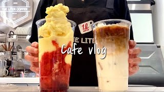 (Eng)🍌❤️😋Strawberry Banana Frappe😋❤️🍌/ Absolutely delicious visual👍🏻/ cafe vlog / asmr by 나징NAJING 47,387 views 10 days ago 10 minutes, 1 second