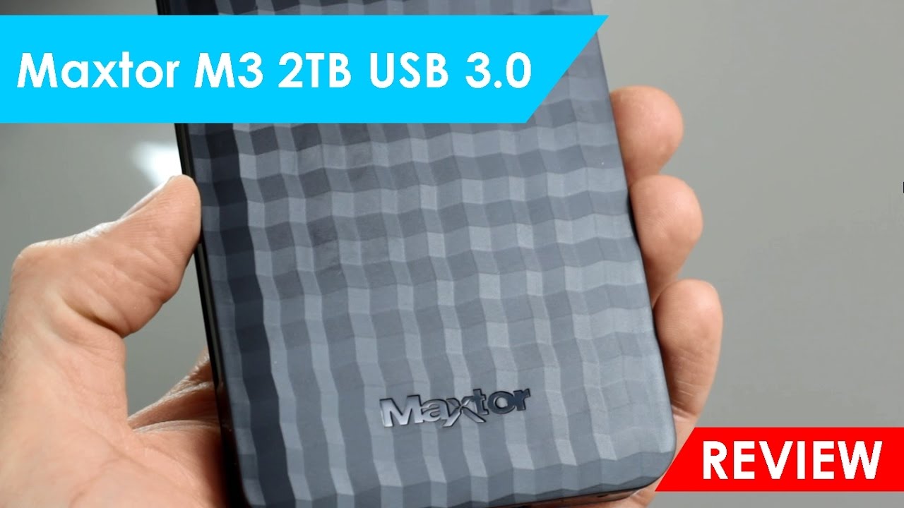 MaXtor M3 2TB USB 3.0 | Unboxing & Review - YouTube