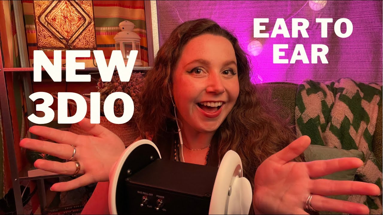 ACTUAL Ear to Ear ASMR WITH 3Dio