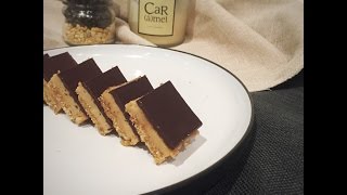 Healthy Sugar Free Caramel Slice