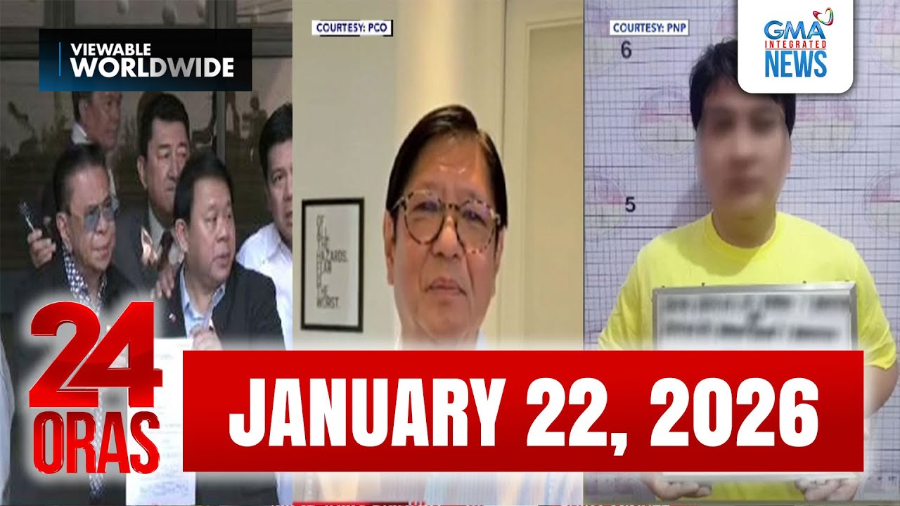 24 Oras Express: January 22, 2026 [HD]