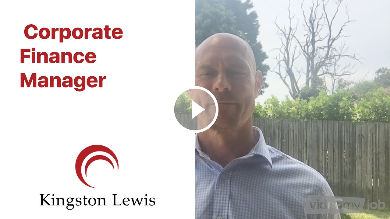 Corporate Finance Manager - Sydney CBD