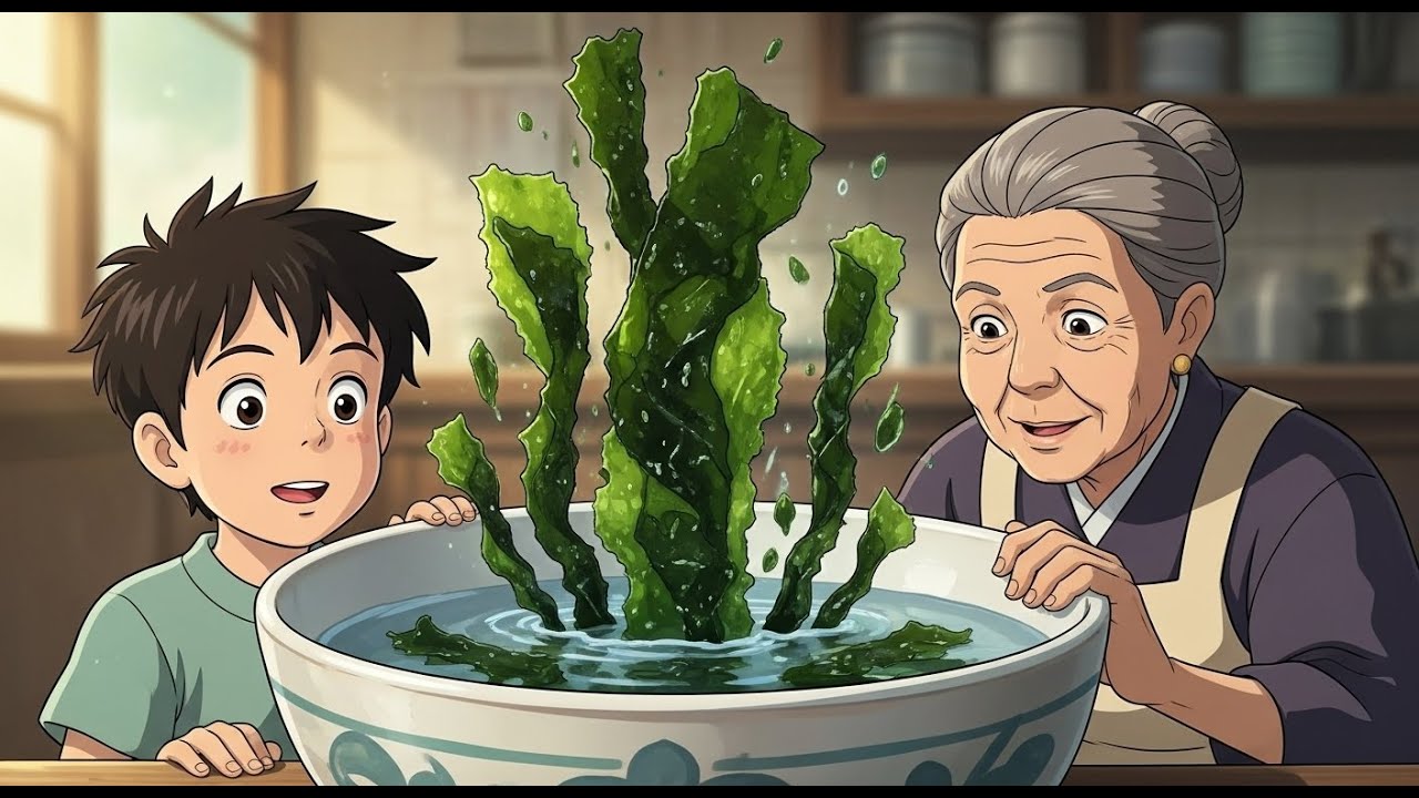 Little Akira’s Rice Field Adventure | A Peaceful Village Morning in Ghibli Style Animation