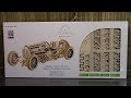 UGears Grand Prix Car Build and Review