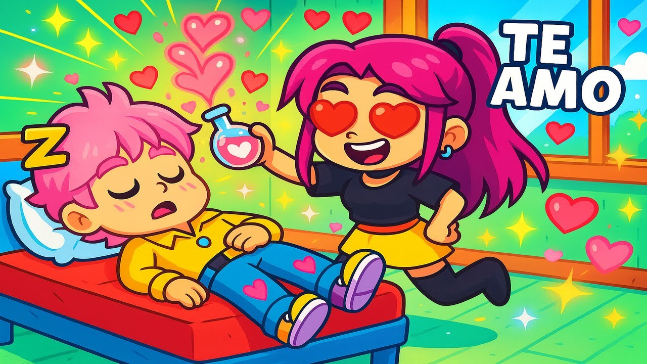 ¡MIRA ENAMORA A ROMANCE Y ABBY CON UNA POCION DE AMOR! 😍🔥🧪😲| (Kpop Demon Hunters)