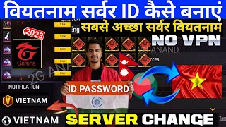  vietnam server Free Fire id kaise banaye 2023 | how to change server in free fire