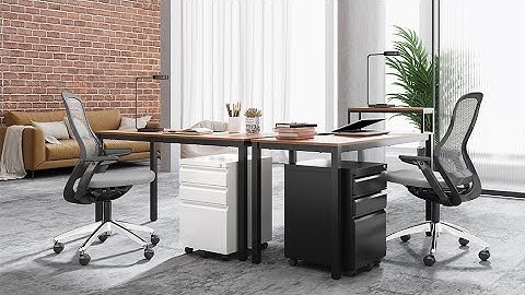 DEVAISE | 3 Drawer Metal File Cabinet 2021