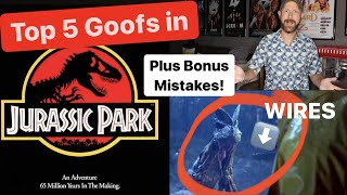 Goofs In Juric Park 1993 Plus Bonus Mistakes & Continuity Errors