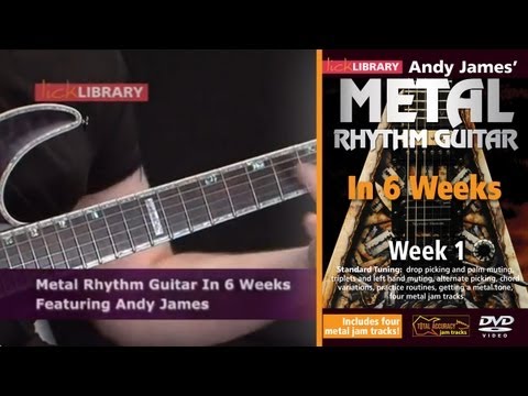 Metal Rhythm Guitar In Six Weeks With Andy James