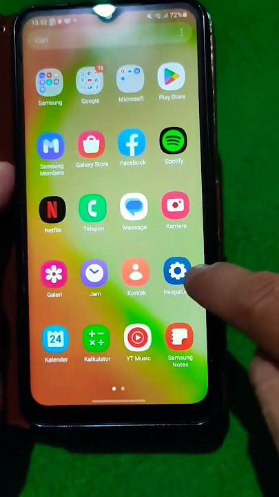 How to Change Button Navigation to Swipe Gesture on Samsung Phones #dimensiafif #samsung