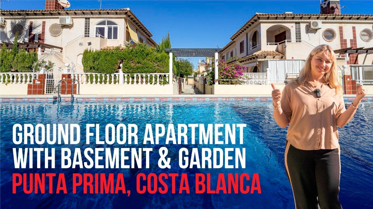 Квартира на первом этаже с подвалом на продажу в Пунта-Прима, Коста-Бланка | ID EE3122