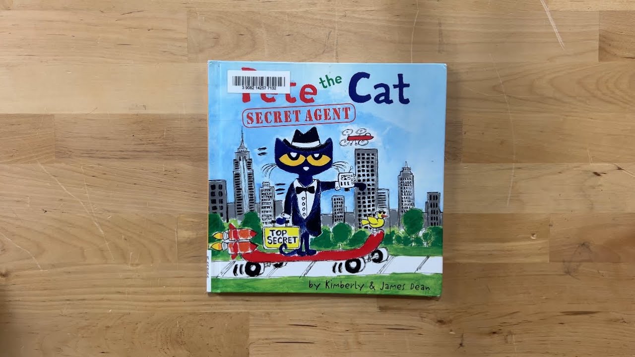 Pete the Cat Secret Agent YouTube